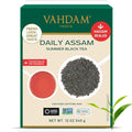 VAHDAM, Assam Black Tea Leaves (340g/12oz) 170+ Servings | High Caffeine, Non GMO, Gluten Free | STRONG, MALTY & RICH | Pure Unblended Single Origin Black Loose Leaf Tea | Vacuum Sealed