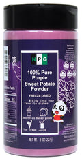 NPG 100% Pure Purple Sweet Potato Powder(Purple Yam Ube) 8 Ounces, All Natural Purple Dry Food Coloring Powder for Baking, Smoothies, Pasta, Tortillas, Vegan Gluten Free Non-GMO