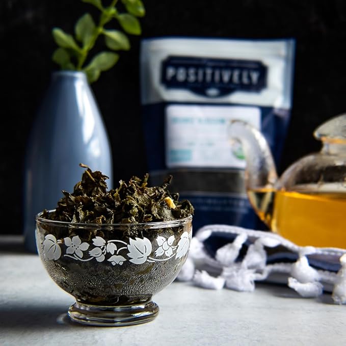 Organic Positively Tea Company, Orange Blossom Special, Oolong Tea, Loose Leaf, 4 Ounce
