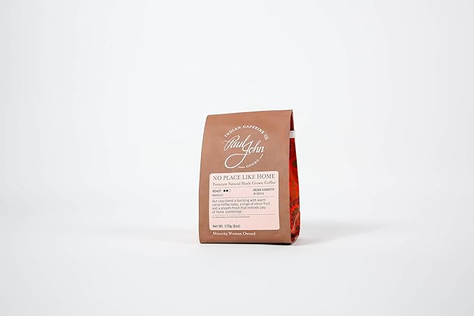 No Place Like Home | Medium Roast Whole Bean Coffee | Arabica | Cocoa & Toffee Notes | Smooth Finish | 6oz
