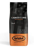 Bristot L’Americano Decaf Filter Coffee – Decaf Ground Coffee – Medium Roast – For Pour-Over, French Press & Drip Coffee – 8 oz – 226.8 g