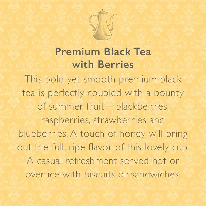 The Republic of Tea Downton Abbey® Bates' Brambleberry Tea, 36 Tea Bags