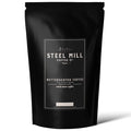 Steel Mill Coffee Co. Butterscotch Toffee Flavored Coffee – Ground – Medium Roast – 100% Arabica Beans – Vegan, Gluten-Free, Sugar-Free – 12 oz Bag