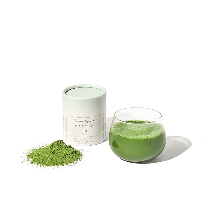 Japanese Green Tea Co. Matcha Green Tea Powder -100% Natural Authentic Japanese Powdered Green Tea – Single Origin Tea - Premium Grade – 1.8 oz, 50 g - Vegan, Non-GMO, Sugar-Free, and Gluten-Free