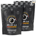 2LB RPM Brazil Cerrado Premium Coffee, Standard Caffeine - Supercharged Flavor, Medium-Dark Roast, 100% Arabica Beans, Low Acidity