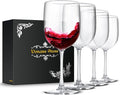 Unbreakable Wine Glasses 16oz - Shatterproof, Reusable, Drink Glassware (Set of 4) For Indoor Outdoor Drinkware Travel, Pool, Camping, Beach, Picnic