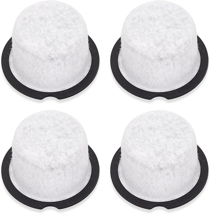 Coffee Filter Replacement for GE & Cafe:Compatible with Café and GE Profile Grind & Brew Machine, Charcoal Coffee Filter Cartridges,Dual-layer design of activated carbon and microporous mesh(4 pack)