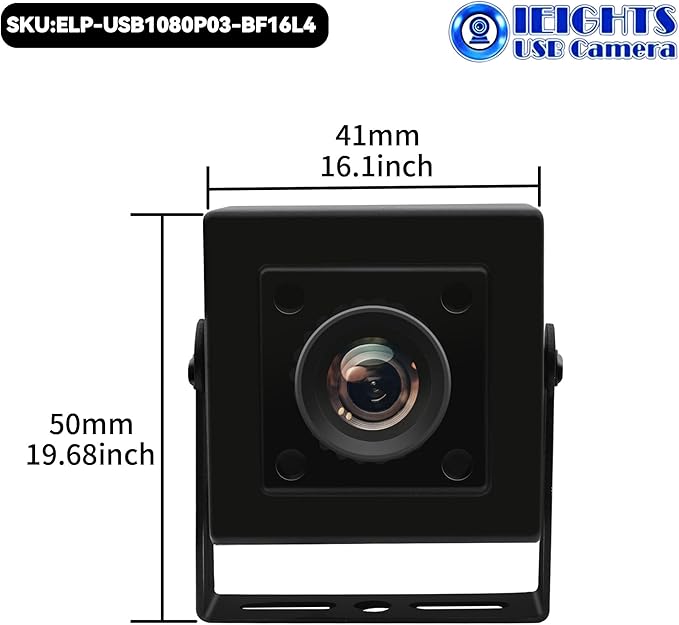 H.264 USB Camera 0.0001Lux Low Illumination Webcam Wide Angle M12 1080P 30fps Mini UVC USB2.0 Lightburn Camera 100db HDR Web_Cameras for Computer Fast Frame 2K PC Cam for Pi Laptop