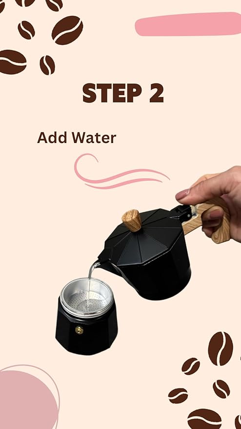 COFFEE BREWING KIT WITH POT, 6 PCS MANUAL, HAND CRANK GRINDER, MEASURING SPOON AND FILTERS, NEW IDEAS PRODUCT, GIFT SET FOR MANUAL COFFEE MAKER