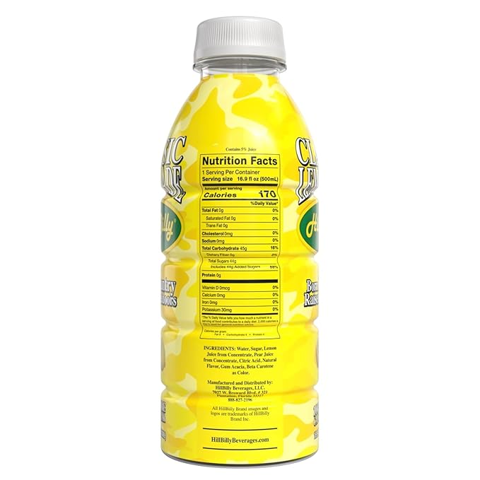 HillBilly Lemonades Lemonade, 12 Count