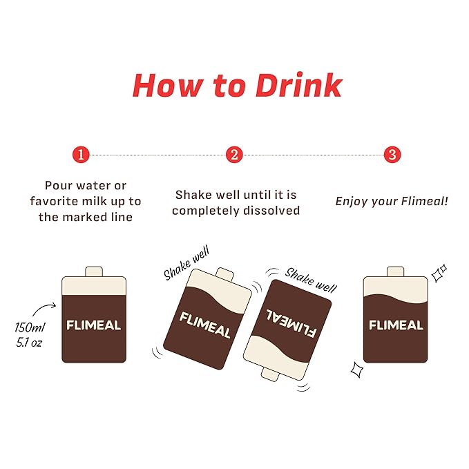 Chocolate Protein Shake, With Crunchy Protein Balls, Protein Smoothie Powder - 22g Protein, Low Sugar, Keto-Friendly Meal Replacement Shake, 1.59oz, 7packs, 7 Servings (7 Packs X 1.59 oz)