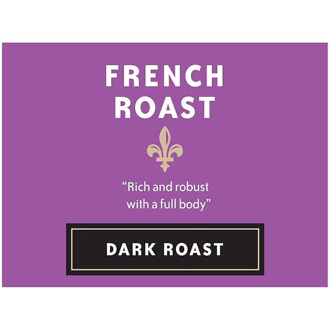 Community Coffee French Roast, Dark Roast Pre-Measured Coffee Packs, 3.0 Ounce Each (Box of 20)