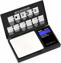 Series Digital Pocket Weight Scale 600g x 0.1g |Digital Gram Scale Small Scale Mini Food Scale Jewelry Scale Ounces/Grains Scale, Easy to Carry - AMERICAN WEIGH SCALES (Black, 500g x 0.01g)