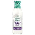 Walden Farms Sweet & Creamy Coffee Creamer – Zero Calorie, Sugar Free, Keto & Fat Free Non-Dairy Creamer for Coffee, Lattes & Iced Drinks – 12 oz Bottle