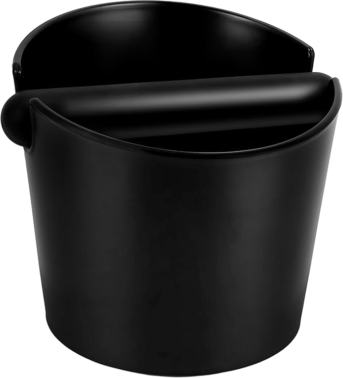 Coffee Knock Box 6 inch, Apexstone Knock Box Espresso With Removable Knock Bar And Non-Slip Base