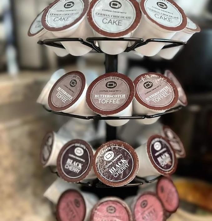 German Chocolate Cake Decaf Coffee Pods by Coffee Beanery| 12ct Flavored Decaf Medium Roast Coffee Pods | 100% Specialty Arabica Gourmet Coffee