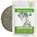 Organic Lemon Balm Leaves (4oz.) - Lemon Balm Tea Organic - Loose Leaf Melissa Tea - Te de Tolonjil - Natural Support for Stress Response, Sleep, Digestion