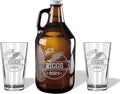 Track Coach Gift - Cross Country, Track, Cross Country Coach gifts, Track gifts, Beer Glass, Coach gift, Cross Country Coach, Track coach, girl sports coaches (Track, Growler Gift Box)