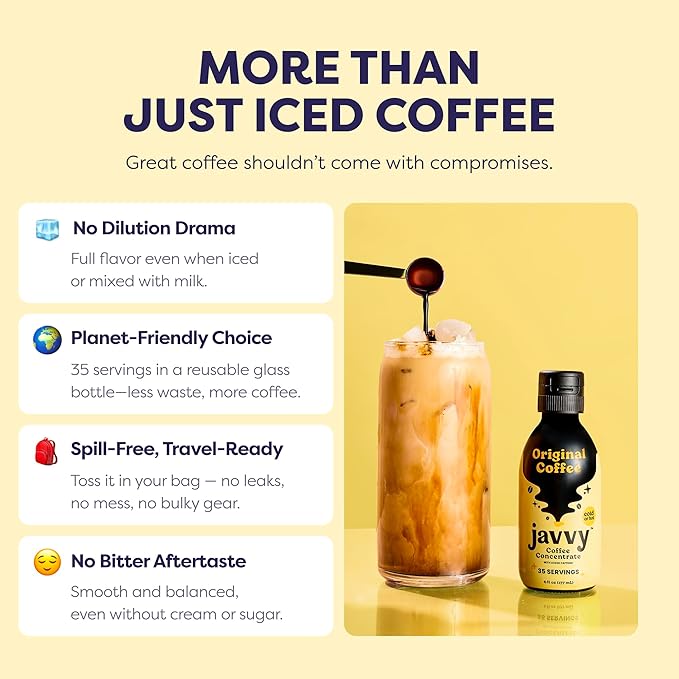 Coffee Concentrate Bundles - Cold Brew Coffee, Perfect for Hot or Iced Instant Coffees, Hot Drinks, Cold Brew Concentrate - Original & French Vanilla