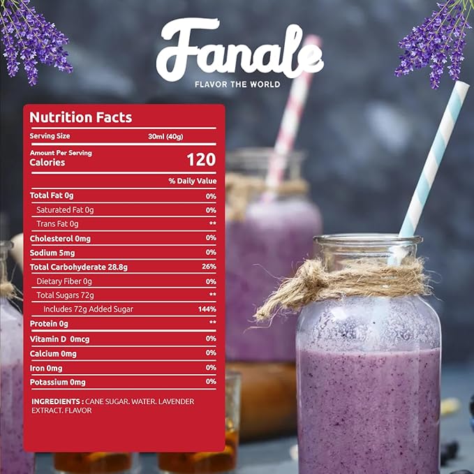 Fanale Flavoring Concentrated Syrup | Lavender | SRP340