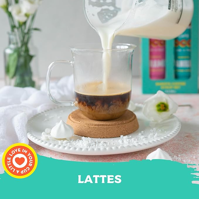 Cafe Pocco Premium Vanilla Coffee Syrup with Pump - Gluten Free and Vegan Syrup, Ideal for Lattes, Cappuccinos, Espresso, Americano - Glass Bottle 750ml (Pack of 1)