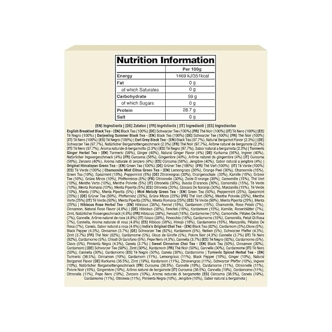 VAHDAM, Assorted Tea Sampler (15 Different Variety in Individually Wrapped Pyramid Tea Bags) Long Leaf Premium Teas I Tea Gift Set I Christmas Tea Gift Ideas for Tea Lovers