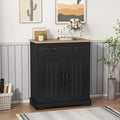Kitchen Storage Cabinet, Modern Buffet Cabinet with Storage, Coffee Bar with 2 Drawers and 2 Doors, Floor Sideboard Buffet for Living Room, Dining Room, Bathroom
