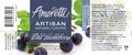 Amoretti - Natural Wild Huckleberry Artisan Flavor Paste, 2.2 lbs, Perfect For Ice Cream, Beverages, Cakes, and more, Preservative Free, Vegan, Gluten Free, No Artificial Sweeteners, Concentrated