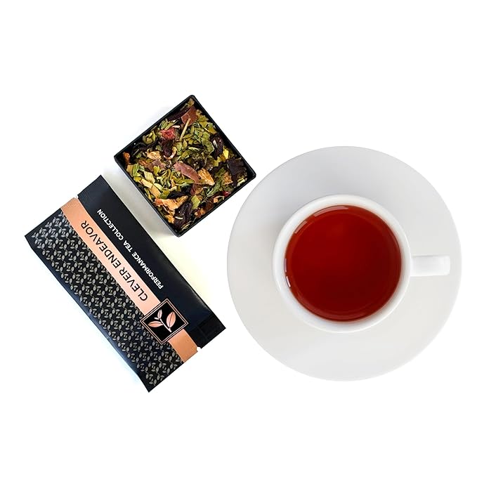 Pure And Easy Tea, Premium Tea Sampler Gift Box & Tea Infuser Brewing Mug, Tea Lovers Dream, 30 Count Tea Collection Makes 60 Cups
