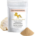 Addictive Wellness Lions Mane Supplement Powder, Premium Quality Lions Mane Mushroom Powder Dual-Extract Nootropic, Sugar Free, Vegan & Paleo Lion's Mane Mushroom Supplement - 1500 mg (100 Grams)