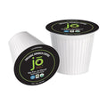NO FUN JO DECAF: 24 Cups, Organic Medium Dark Roast Swiss Water Process for Keurig K-Cup Compatible Brewers, Fresh Seal Single Serve Cups, Fair Trade Certified Kosher Non-GMO Gluten Free by Jo Coffee®