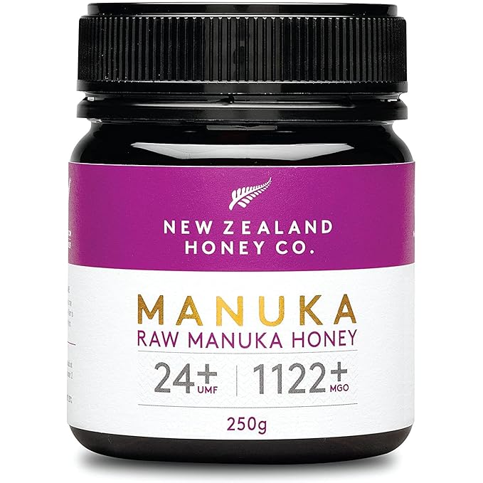 New Zealand Honey Co. Raw Manuka Honey UMF 24+ / MGO 1122+ | UMF Certified | 8.8oz | Pure Raw Honey