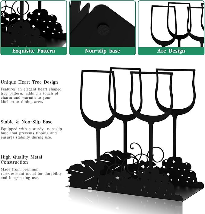 Black Napkin Holder for Table – Modern Metal Napkin Holders for Paper Napkins, Sturdy Black Tabletop Napkin Organizer for Kitchen, Dining Room, Countertop & Restaurants-5 x 4.84 x 2.32 inches