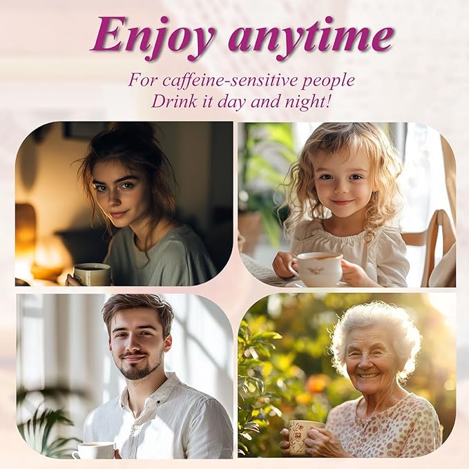 WT WEETEE Decaf Earl Grey Tea Bags, 100 Count CO2-Decaffeinated Black Tea Flavored with Bergamot Orange, Smooth & Refreshing, Drink All Day