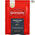 Community Coffee Signature Blend, Dark Roast Pre-Measured Coffee Packs, 2.5 Ounce Each (Box of 40)