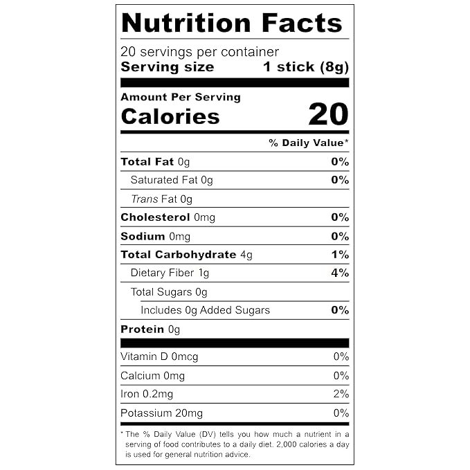 Chico Caffeine-Free Hazelnut Chicory Coffee Substitute | Low Acid, High Fiber, Instant Stick Packs | Plant-Based, Vegan, Natural | 20 Servings