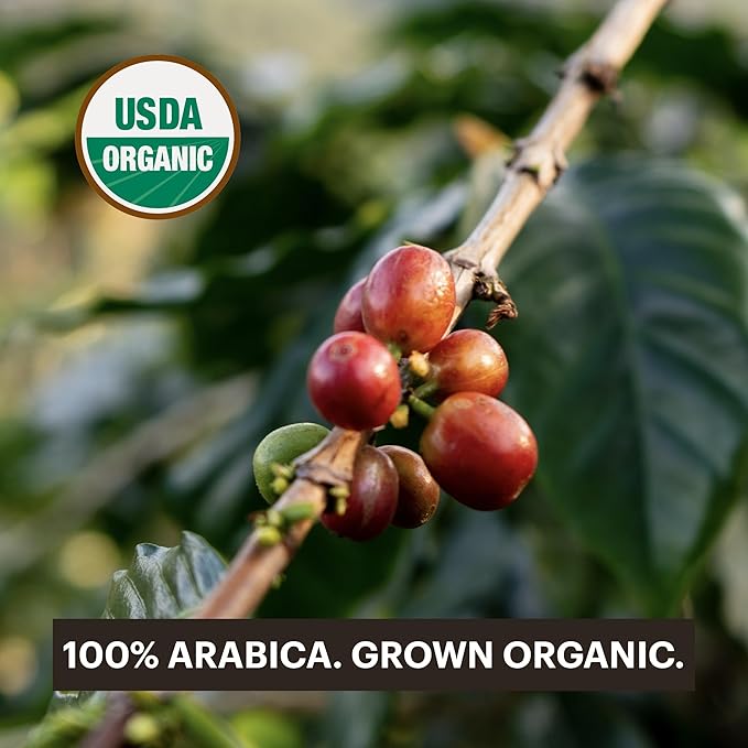 G GRANA Decaf Coffee Pods, Compatible with Nespresso OriginalLine, 40 Count, Dark Roast, Decaffeinated, USDA Organic 100% Arabica Single Source Specialty Coffee, Compostable Single Serve Capsules