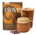 Clevr Mushroom Coffee – Decadent Café-Style Oat Milk Latte, Arabica Coffee, Ashwagandha, Lions Mane, Reishi, Probiotics for Energy & Focus – 14 Servings