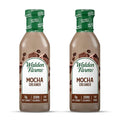 Walden Farms Mocha Coffee Creamer – Zero Calorie, Fat-Free, Sugar-Free, Low Carb, Keto-Friendly, Dairy-Free, Vegan – 2-Pack, 12 oz Bottles