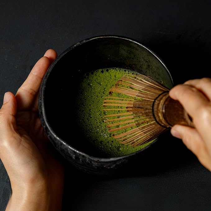 Asayu Japan Matcha Powder - Ceremonial Grade Green Tea, Shizuoka Source, Made in Japan (Pouch - 100g)