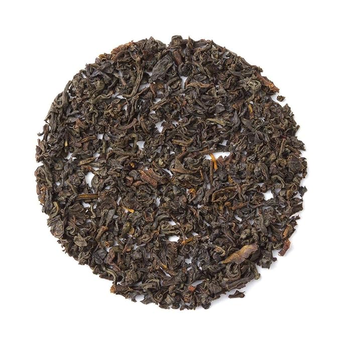 Heavenly Tea Leaves Organic Earl Grey (50 Pyramid Tea Bags), Bulk Compostable Black Tea Sachet - 100% Plastic Free, Premium Quality, Whole Tea Leaves in a Convenient Tea Bag