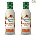 Walden Farms Hazelnut Coffee Creamer – Zero Calorie, Fat-Free, Sugar-Free, Low Carb, Keto-Friendly, Dairy-Free, Vegan – 2-Pack, 12 oz Bottles