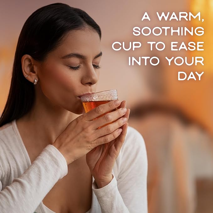 Tea Facto Herbal Tea Sampler Set Depuff Collection with Bitter Melon, Mulberry Leaf, Ginger, Pear & Green Grapes Jasmine - Fancy Tea Sampler Gift Set Box - Natural Fiber, Zero Added Sugar - 40 Count