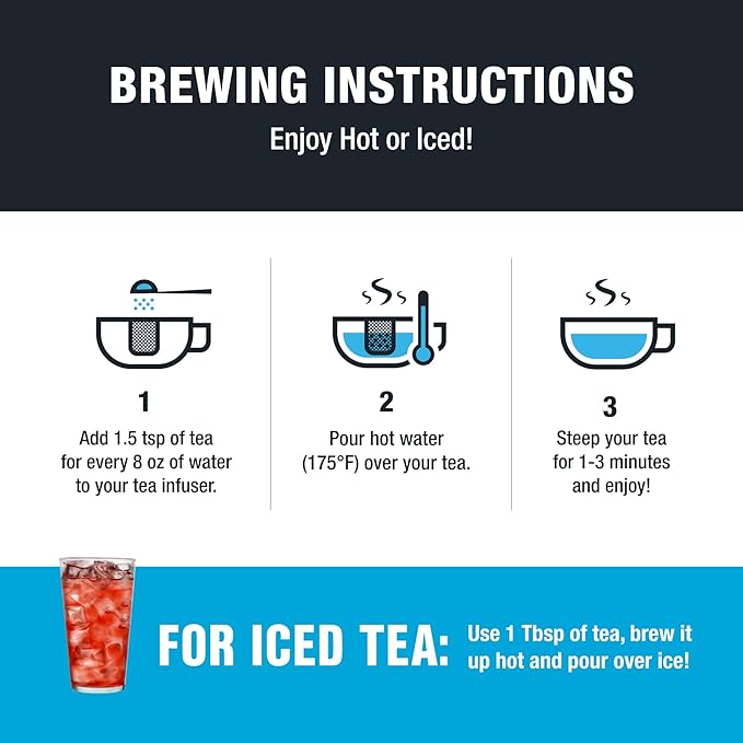 Tiesta Tea - Peaches N' Green, Loose Leaf, Smooth Peach Green Tea, Premium Medium Caffeinated Blend, Make Hot or Iced, Brews Up to 25 Cups, 2.0 Ounce Resealable Pouch
