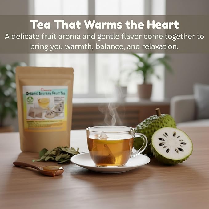 Omura Soursop Guanabana Fruit Tea (SOURSOP-FRUIT 25-TEA-BAGS)