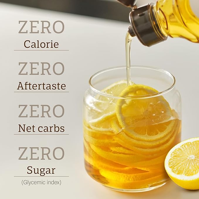 My Normal Keto Allulose 17.1 fl oz + Keto Allulose 16 oz w/Allulose, Monk Fruit and Stevia Blend | Zero Calorie Sweetener, 1:1 Sugar Substitute, Gluten Free, No Erythritol & Glycemic Impact, Zero Cal