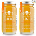 Bee Harmony Orange Blossom Raw Honey, 12 OZ (Pack of 2), from California