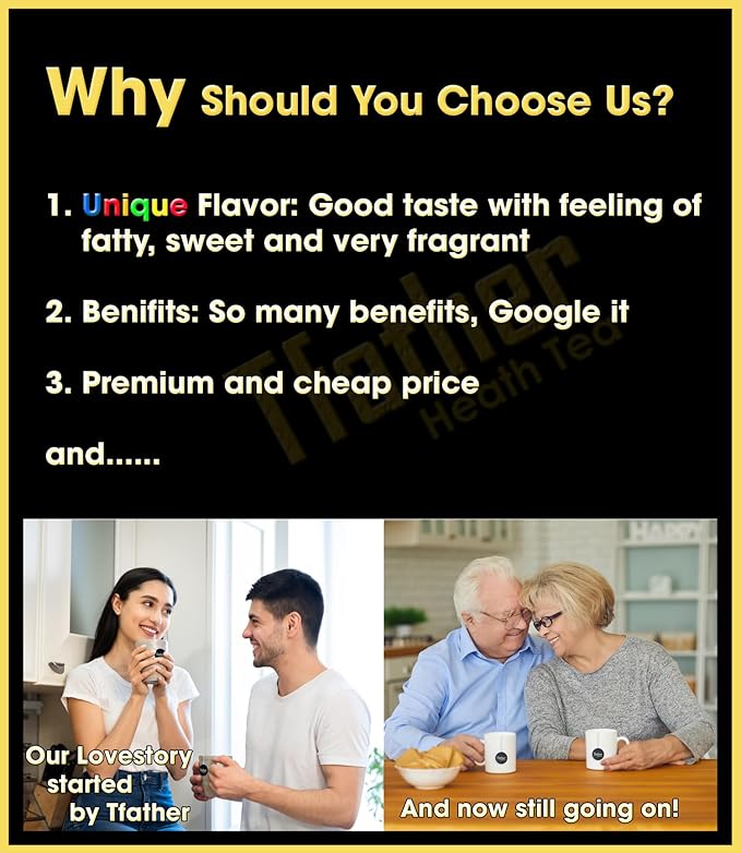 TFATHER – Soursop Fruit Tea Bags with dipping String – Soursop Fruit Fatty Aroma Sweetness Original Flavor – Free Caffeine, No Sugar, No Gluten, Non GMO, Vegan, Natural & Recyclable