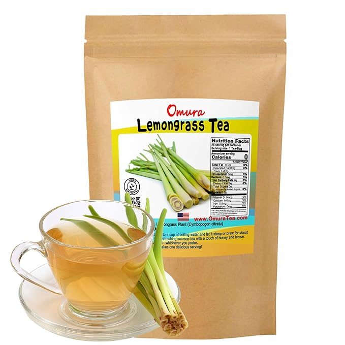 Omura Tea Collection (LEMONGRASS-TEA 25-TEA-BAG)