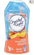 Crystal Light Liquid Drink Mix Mango Passionfruit Flavor 1.62 Oz (Pack of 6)